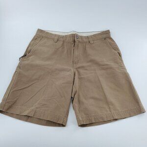 Columbia Mens 34W‎  10L Brown Shorts
